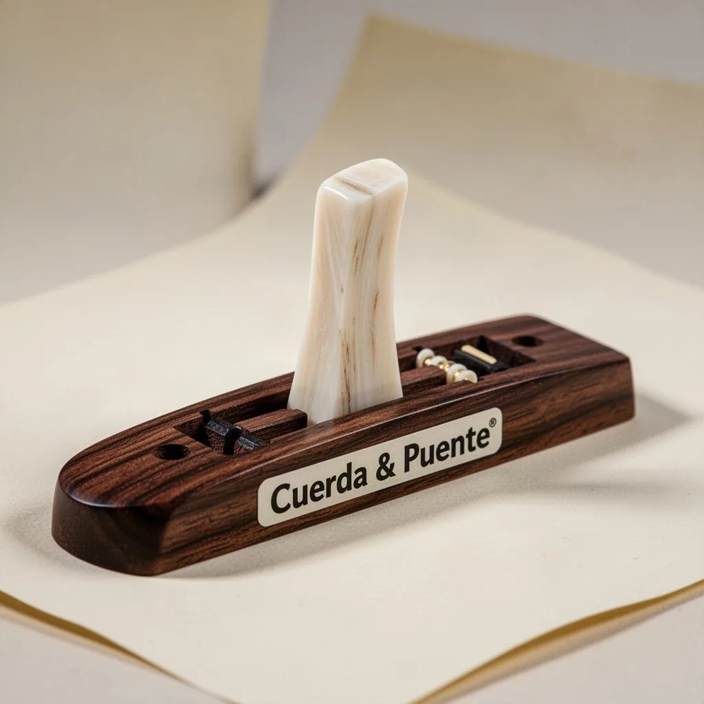 Cuerda & Puente Selleta de Hueso Compensada